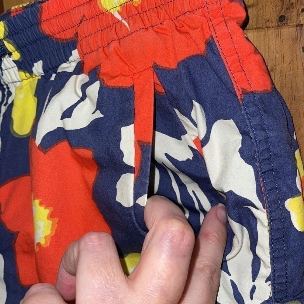 J. Crew Shorts Easy Tropical Print Floral Sz. XXXS